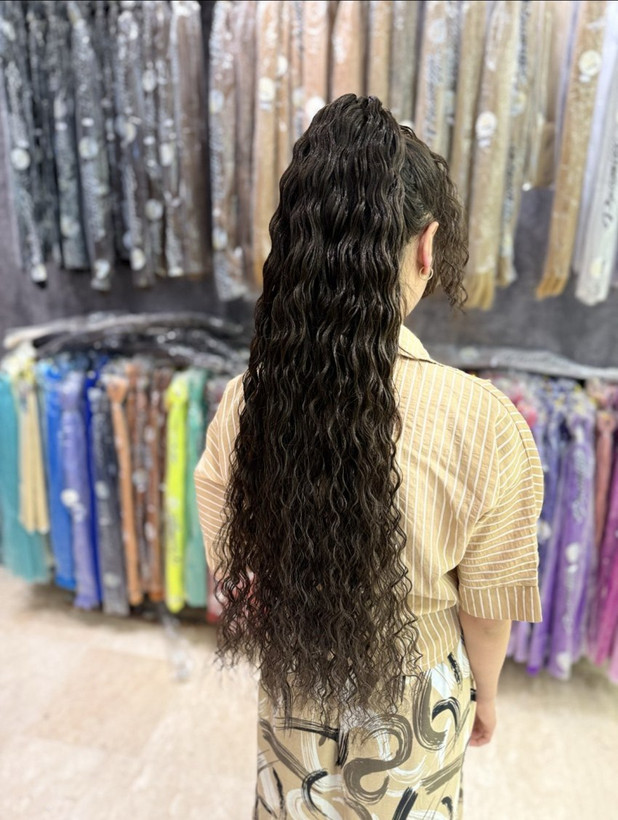 دم اسبی فر مشکی طبیعی کدm2