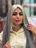 کلاه گیس پروتز جلو مویی صاف فرق پوستی وارداتی