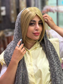 کلاه گیس پروتز جلو مویی صاف فرق پوستی وارداتی