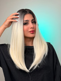 کلاه گیس وارداتی فرق متحرک جلو تور