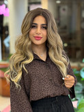 کلاه گیس وارداتی حالتدار فرق متحرک جلو تور