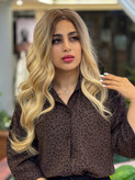 کلاه گیس وارداتی حالتدار فرق متحرک جلو تور