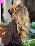 کلاه گیس وارداتی حالتدار فرق متحرک جلو تور