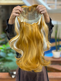 کلاه گیس وارداتی حالتدار چتری کد16h613