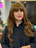 کلاه گیس وارداتی حالتدار چتری کد۱۲