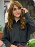کلاه گیس وارداتی حالتدار چتری کد۱۲