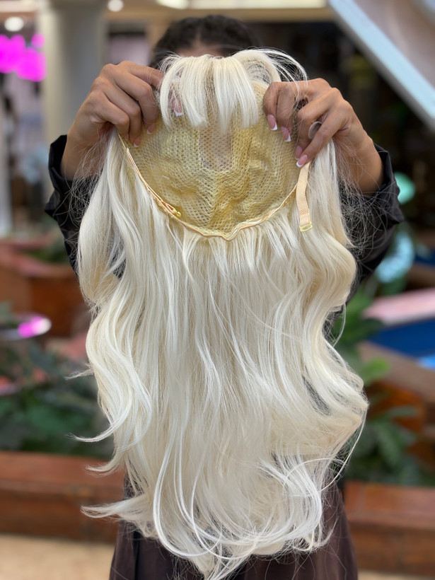 کلاه گیس وارداتی حالتدار چتری کد۶۰A