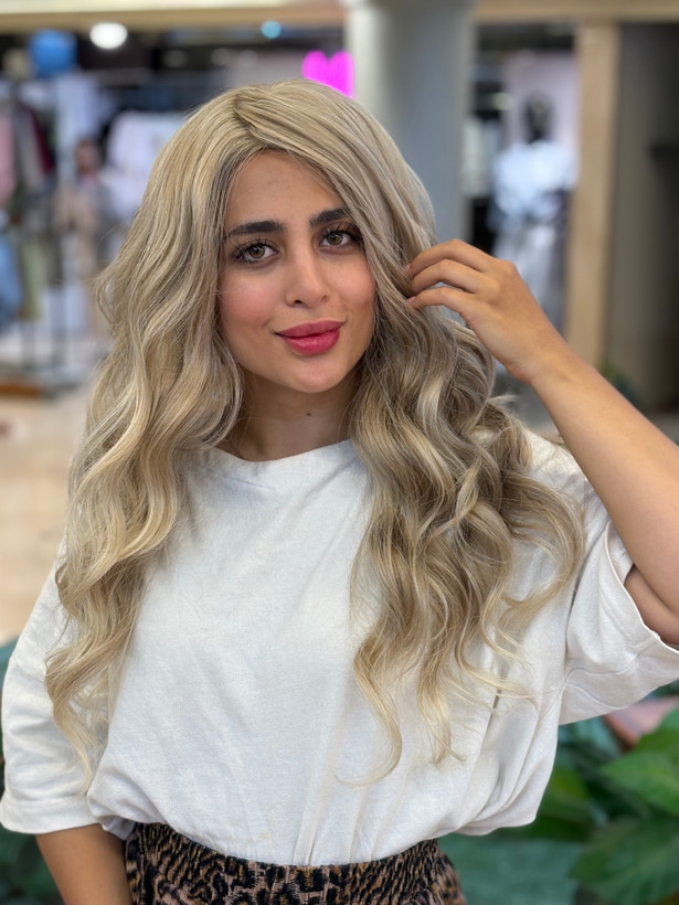 کلاه گیس وارداتی حالتدارمدل بالیاژ روسی