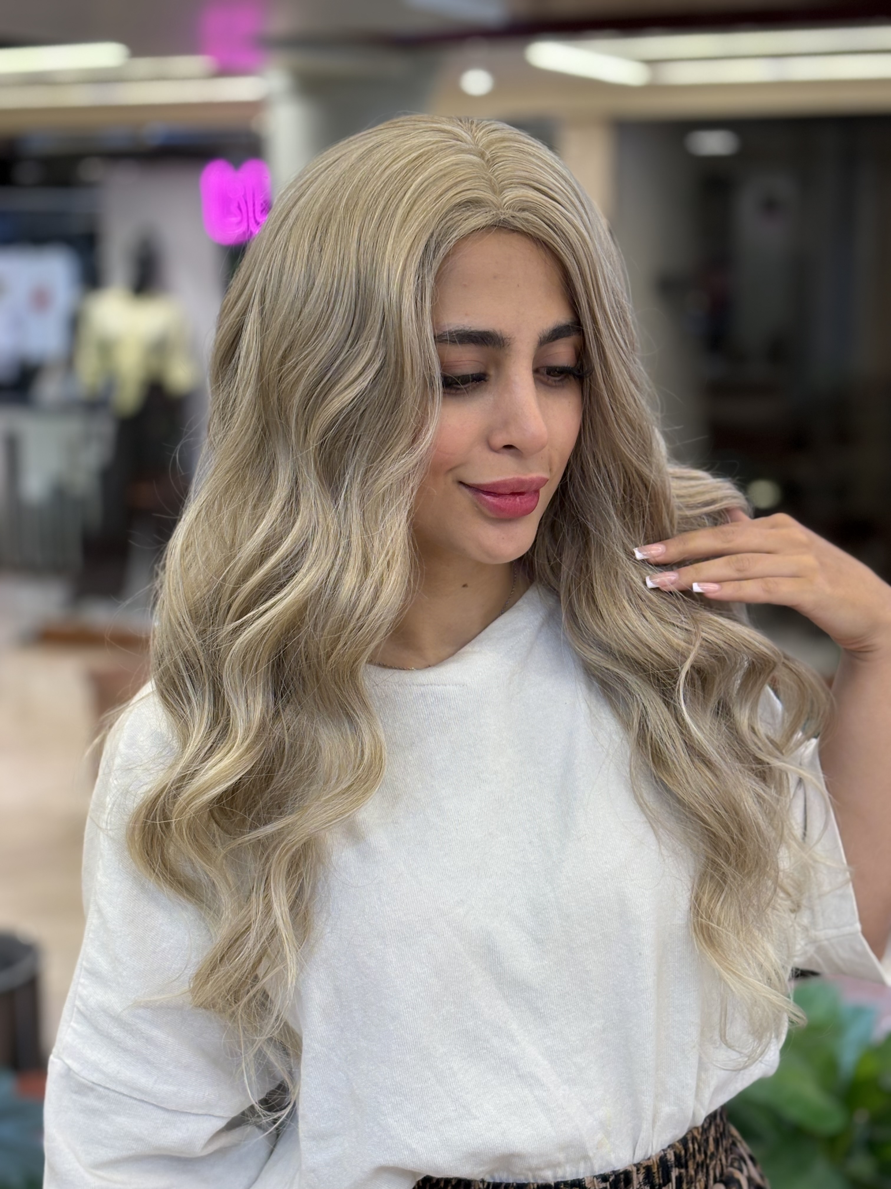 کلاه گیس وارداتی حالتدارمدل بالیاژ روسی