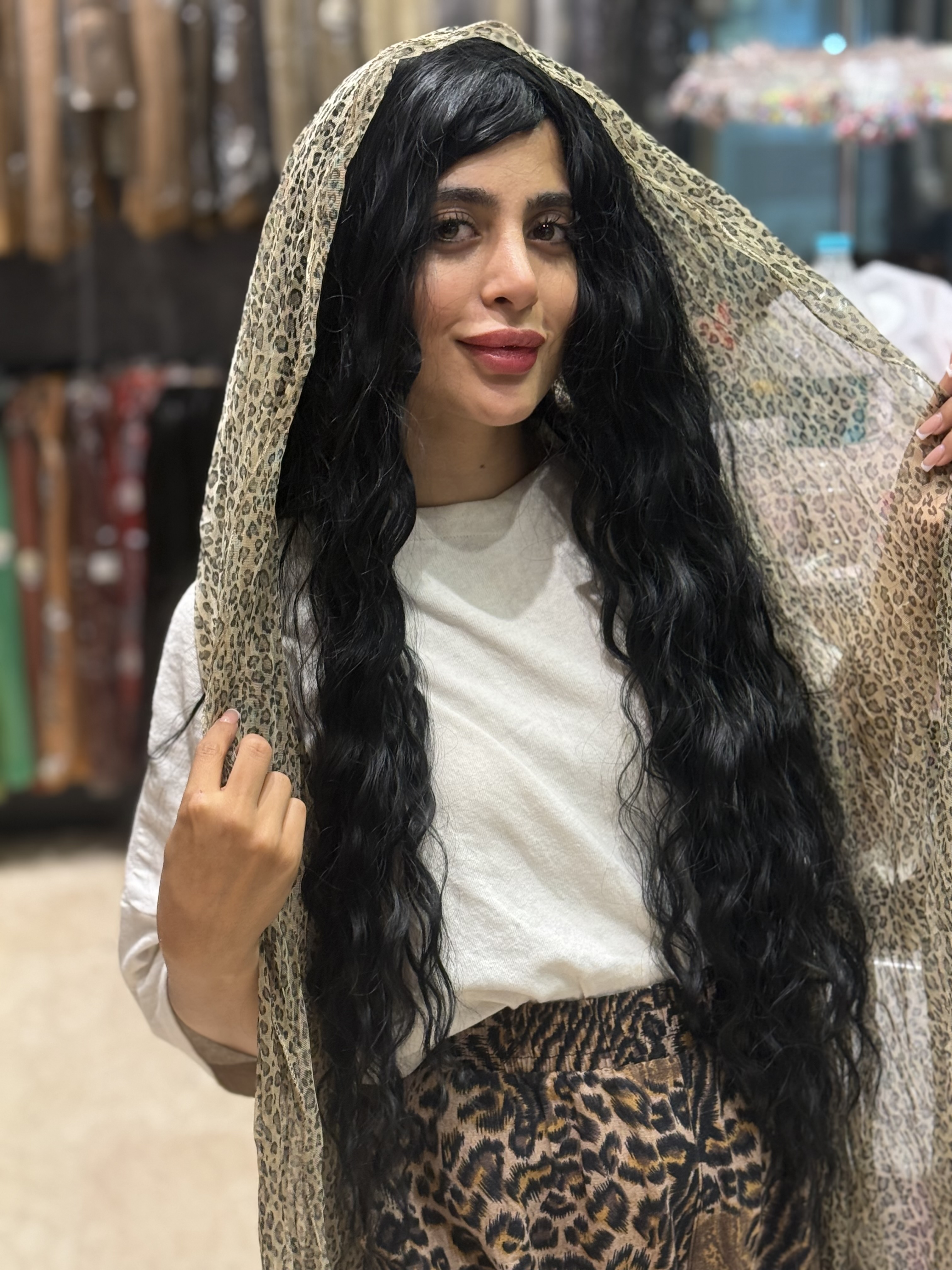 کلاه گیس پروتز کفسری فر مشکی طبیعی