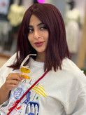 کلاه گیس وارداتی باب چتری دار رنگ چری