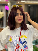 کلاه گیس وارداتی باب چتری دار رنگ چری