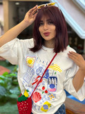 کلاه گیس وارداتی باب چتری دار رنگ چری