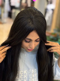 کلاه گیس پروتز کفسری صاف کد ۱