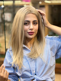 کلاه گیس وارداتی فرق متحرک کف پوستی لایت