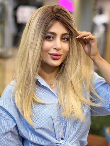 کلاه گیس وارداتی فرق متحرک کف پوستی