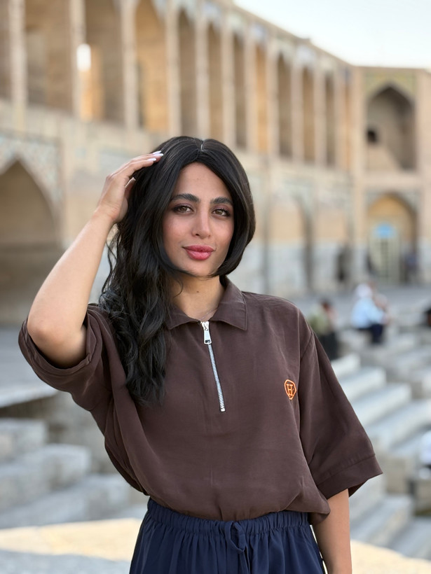 کلاه گیس وارداتی فرق ثابت کف پوستی حالتدارمشکی طبیعی